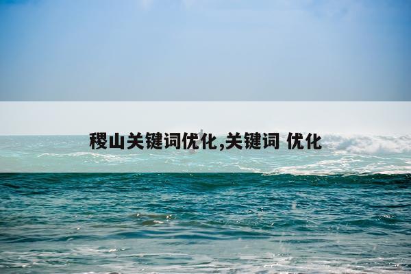 稷山关键词优化,关键词 优化