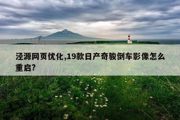 泾源网页优化,19款日产奇骏倒车影像怎么重启?