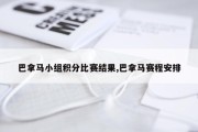 巴拿马小组积分比赛结果,巴拿马赛程安排