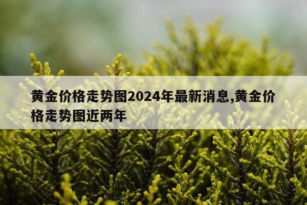 黄金价格走势图2024年最新消息,黄金价格走势图近两年