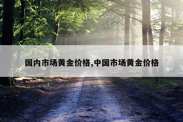 国内市场黄金价格,中国市场黄金价格