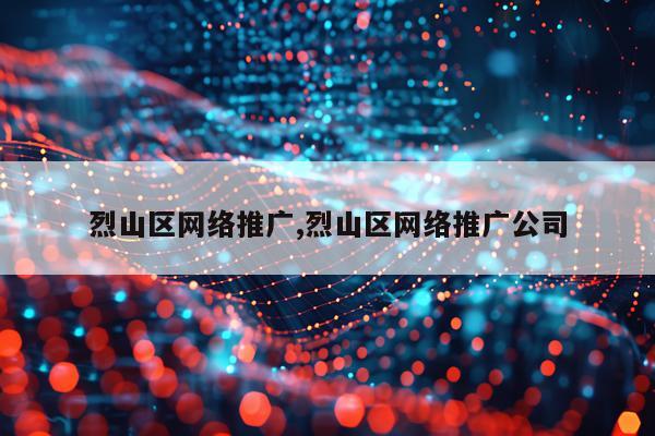 烈山区网络推广,烈山区网络推广公司