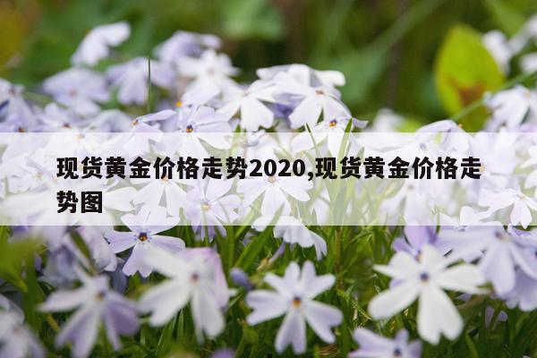 现货黄金价格走势2020,现货黄金价格走势图