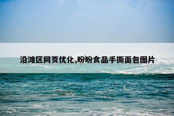 沿滩区网页优化,盼盼食品手撕面包图片